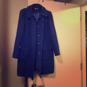 Used Blue light coat from boutique store